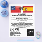 Flag to Flag Design, Translator & Interpreter Flyer (Einzeln)