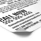 Flag to Flag Design, Translator & Interpreter Poster (Ecke)