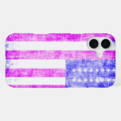 Flag U.S. iPhone Hülle (Rückseite (Horizontal))