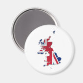 Flag "UK & Crown Dependencies"_Karte_3 Magnet (Vorderseite/Rückseite)