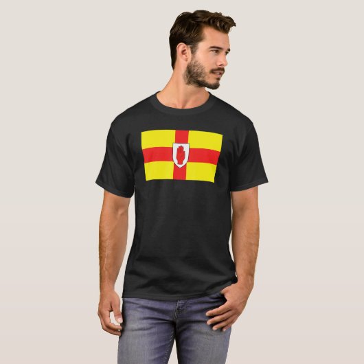 Flag Ulster - Die ulsterrote Flagge T-Shirt (Vorne ganz)