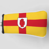 Flag Ulster Golf Head Cover Headcover (Vorderseite)