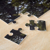 Flag und Adler mit Berg im Hintergrund Puzzle (Seite)