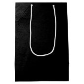 Flag und Bald Adler 60. Geburtstag Mittlere Geschenktüte (Rückseite)