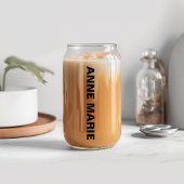 Flag und Blume Orange Blossom für benutzerdefinier Dosenglas