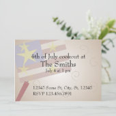 Flag- und Firecracker-Cookie (Stehend Vorderseite)