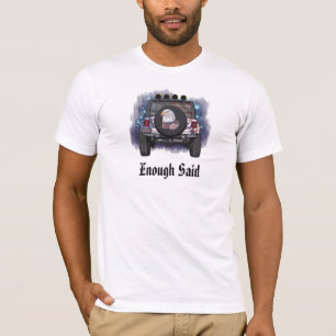 *~* Flag USA Amerikanisch Off Roading - Red White  T-Shirt