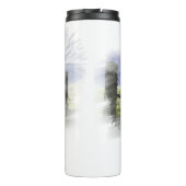 *~* Flag USA Holzstall GOD BLESS AMERICA AP16 Thermosbecher (Rückseite)