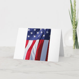 Flag USA Karte