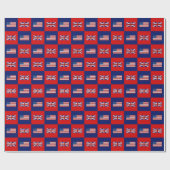 Flag USA & UK Flag Pattern Geschenkpapier (Flach)
