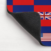 Flag USA & UK Flag Pattern Mousepad (Ecke)