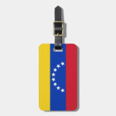 Flag Venezuela Easy ID Personal Gepäckanhänger (Vorderseite vertikal)