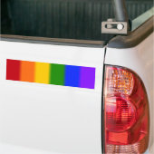 Flag-Version 2 des Flag-Gay Pride Autoaufkleber (Auf Lkw)