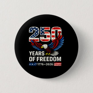Flag Vintage 250 Jahre Amerikanisch 1776 2026 250. Button