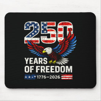 Flag Vintage 250 Jahre Amerikanisch 1776 2026 250. Mousepad