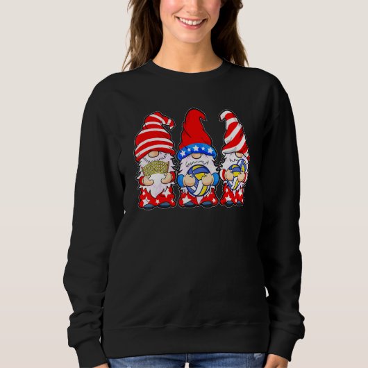 Flag Volleyball Player C Sweatshirt (Vorderseite)