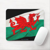 Flag Wales Red Dragon Patriotic World Flag Mousepad (Mit Mouse)