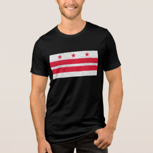 Flag Washington DC Tri-Blend Shirt