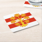 Flag Westmorland Square Paper Untersetzer (angewinkelt)