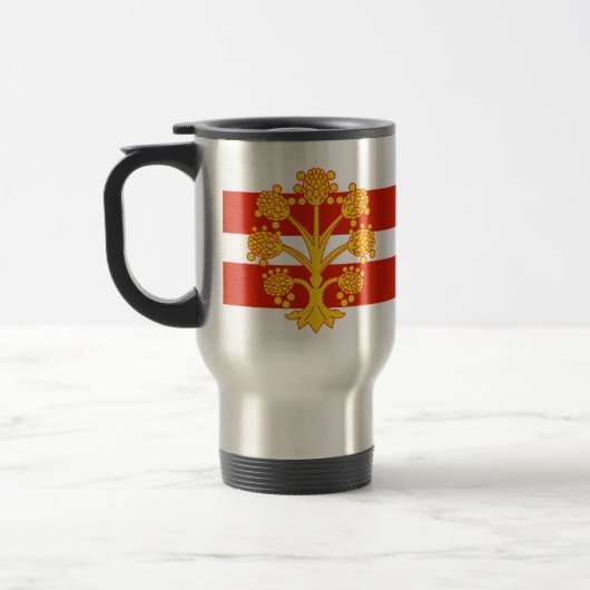 Flag Westmorland Travel Mug Reisebecher (Links)
