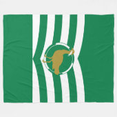 Flag Wiltshire Fleece Blanket (Vorderseite (Horizontal))