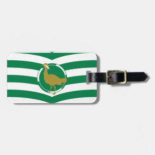 Flag Wiltshire Gepäckmarke Gepäckanhänger