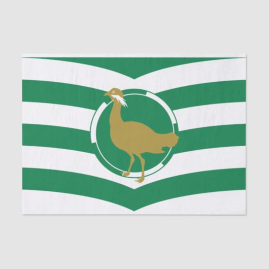 Flag Wiltshire Landkreis, England - Gewebepapier Seidenpapier (Vorderseite)