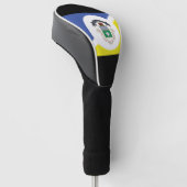 Flag Winnipeg, Manitoba Golf Head Cover Headcover (angewinkelt)