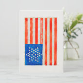 Flag Zivil War (ca. 1936) von Edward Grant Einladung (Stehend Vorderseite)