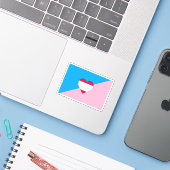 Flag zum Alter-Play-Prix Aufkleber (Laptop mit iPhone)