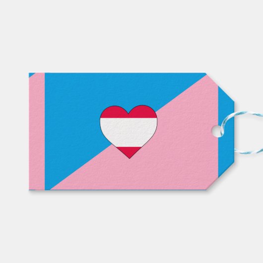 Flag zum Alter-Play-Prix Geschenkanhänger (Vorderseite (Horizontal))