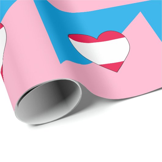 Flag zum Alter-Play-Prix Geschenkpapier (Rolleneckpunkt)