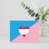 Flag zum Alter-Play-Prix Postkarte (Stehend Vorderseite)