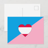 Flag zum Alter-Play-Prix Postkarte (Vorne/Hinten)