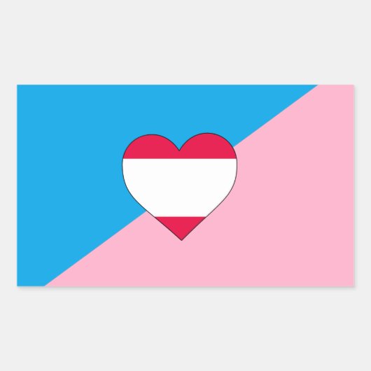 Flag zum Alter-Play-Prix Rechteckiger Aufkleber (Vorderseite)