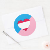 Flag zum Alter-Play-Prix Runder Aufkleber (Umschlag)