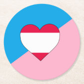 Flag zum Alter-Play-Prix Runder Pappuntersetzer (Vorderseite)