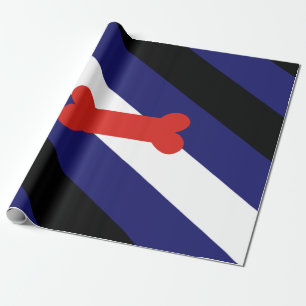 Flag zum Spielen Geschenkpapier