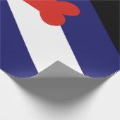 Flag zum Spielen Geschenkpapier (Ecke)