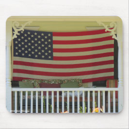 Flag zum Unabhängigkeitstag - Martha's Vineyard Mousepad