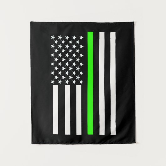 Flag zur Unterstützung von Schleimmeistern Wandteppich (Vorderseite)