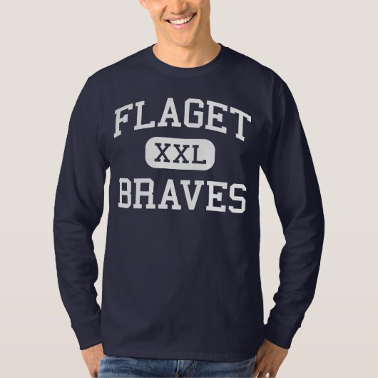 Flaget - Braves - hoch - Louisville Kentucky T-Shirt (Vorderseite)