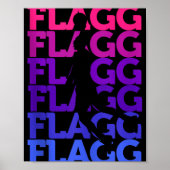 Flagg Basketball Inspirier Fan Sports Tank Top_2 Poster (Vorne)