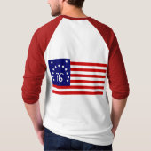 Flagge 1776 T-Shirt (Rückseite)