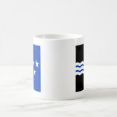 Flagge Aargaus, die Schweiz Kaffeetasse (Mittel)