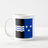 Flagge Aargaus, die Schweiz Kaffeetasse (Links)
