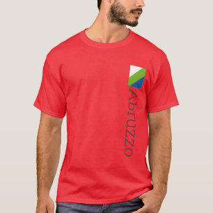 Flagge Abruzzen (Italien) T-Shirt