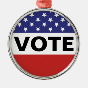 Flagge-Abstimmung Ornament Aus Metall