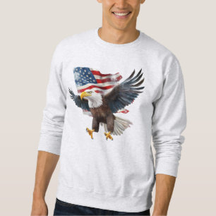 Flagge/Adler - T-Shirt Sweatshirt