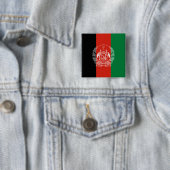 Flagge Afghanistans Button (Beispiel)